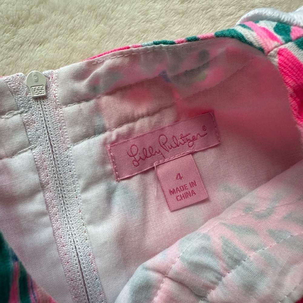 NFS. Lilly Pulitzer classic shift dress size 4 - Picture 2 of 2